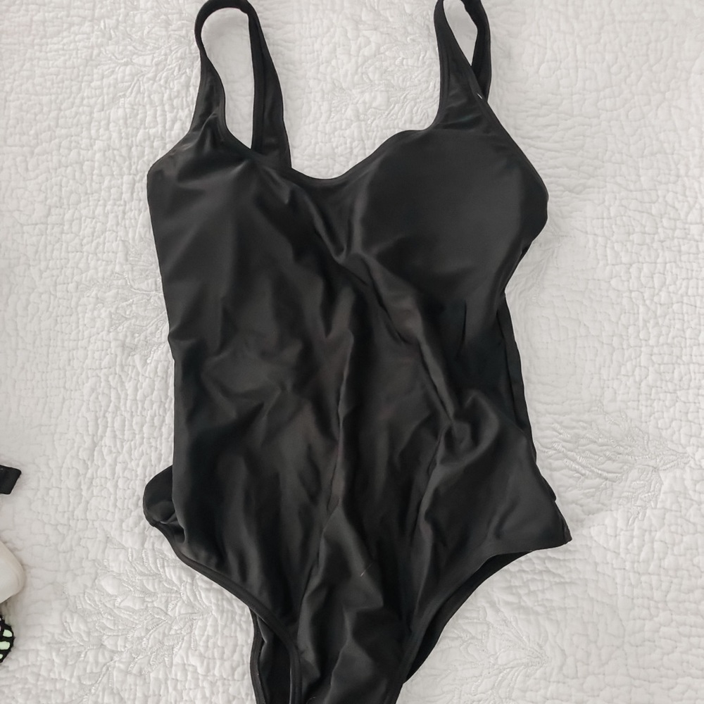 Low Back One Piece Swim